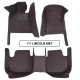 Lincoln MKT Luxury Leather Diamond Stitching Car Mats